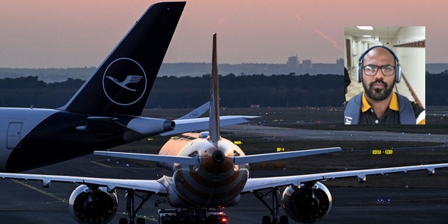 Uçakta Yolculara Dehşeti Yaşattı, Hintli Yolcu Çatalla Saldırdı Uçakta Yolculara Dehşeti Yaşattı, Hintli Yolcu Çatalla Saldırdı